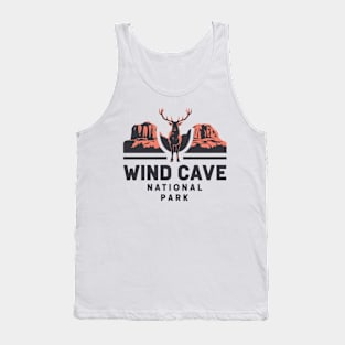 Wind Cave National Park Pronghorn Tank Top